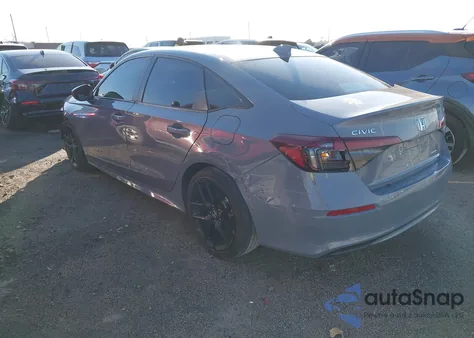 2025 Honda Civic Hybrid Sport/Sport Touring from USA, damaged, VIN 2HGFE4F87SH327155